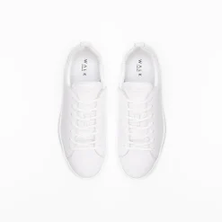 Walk London Marco Trainer White Leather Fashion