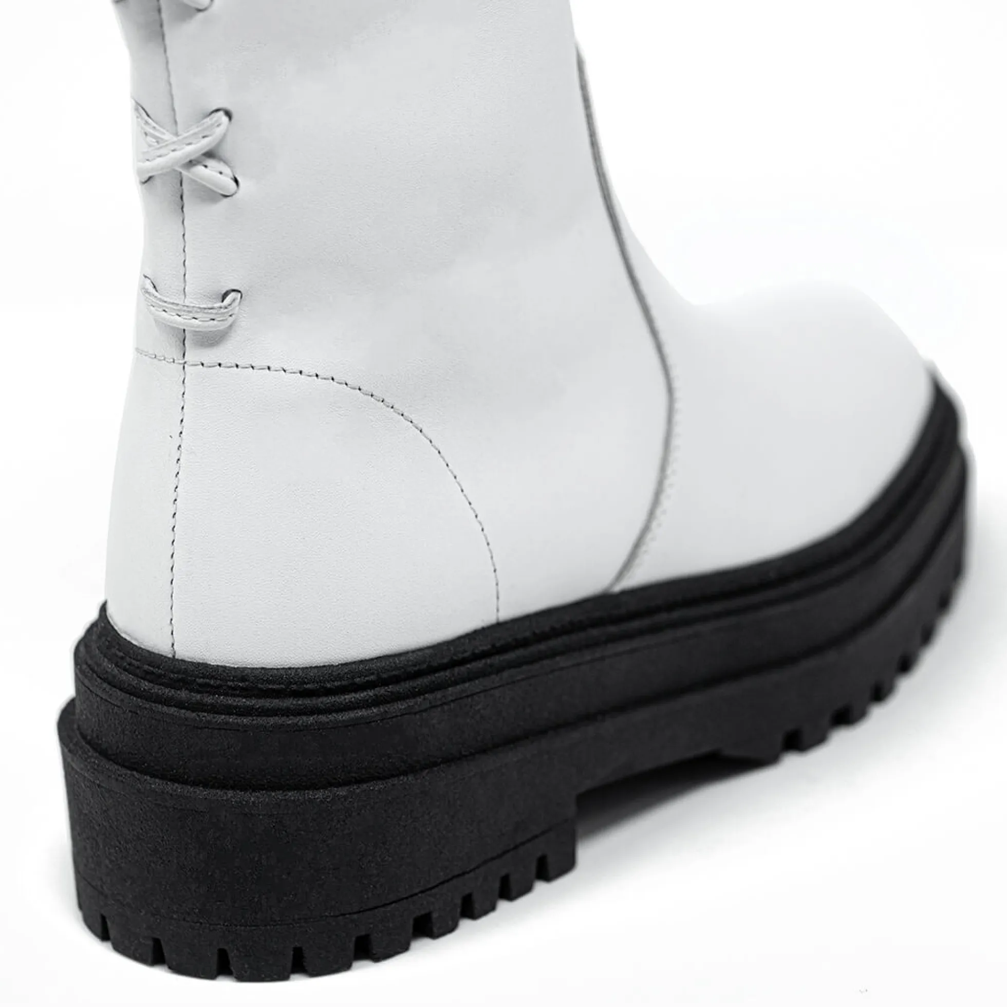 Walk London Margot Boot White Leather Flash Sale