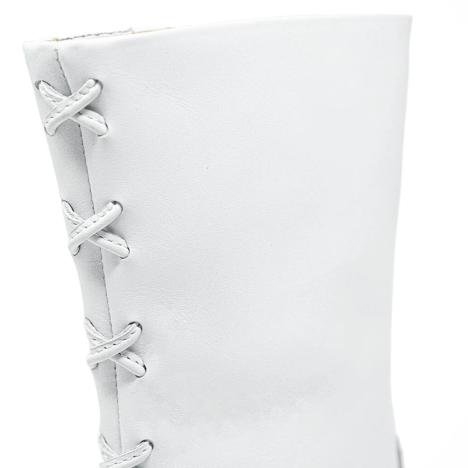 Walk London Margot Boot White Leather Flash Sale
