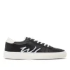 Walk London Miami Sneaker Black Leather New
