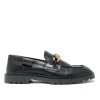 Walk London Milano Chain Loafer Black Best Sale