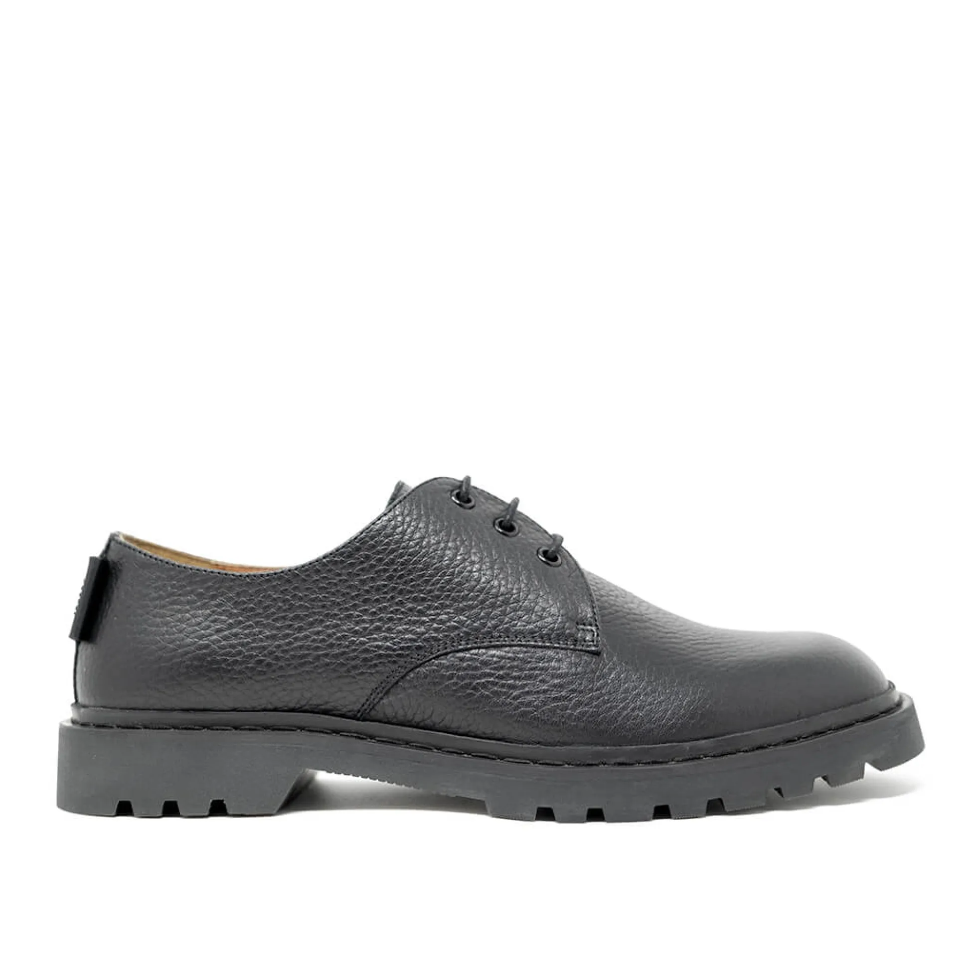 Walk London Milano Derby Shoe Black Hot