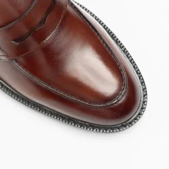 Walk London Oliver Saddle Loafer Brown Shop