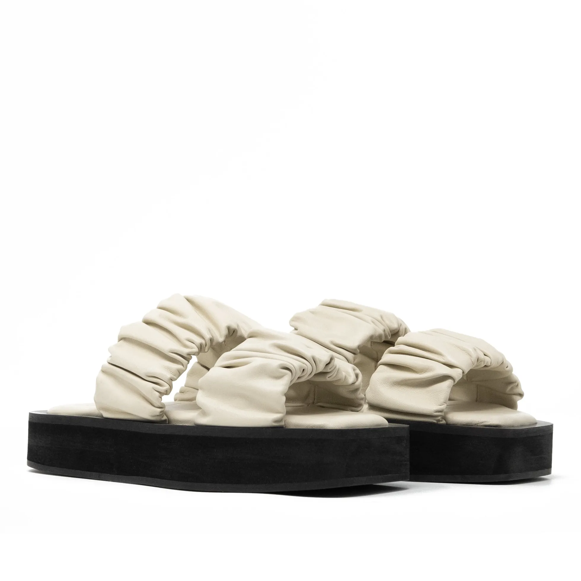 Walk London Oslo Ruched Sandal Sale