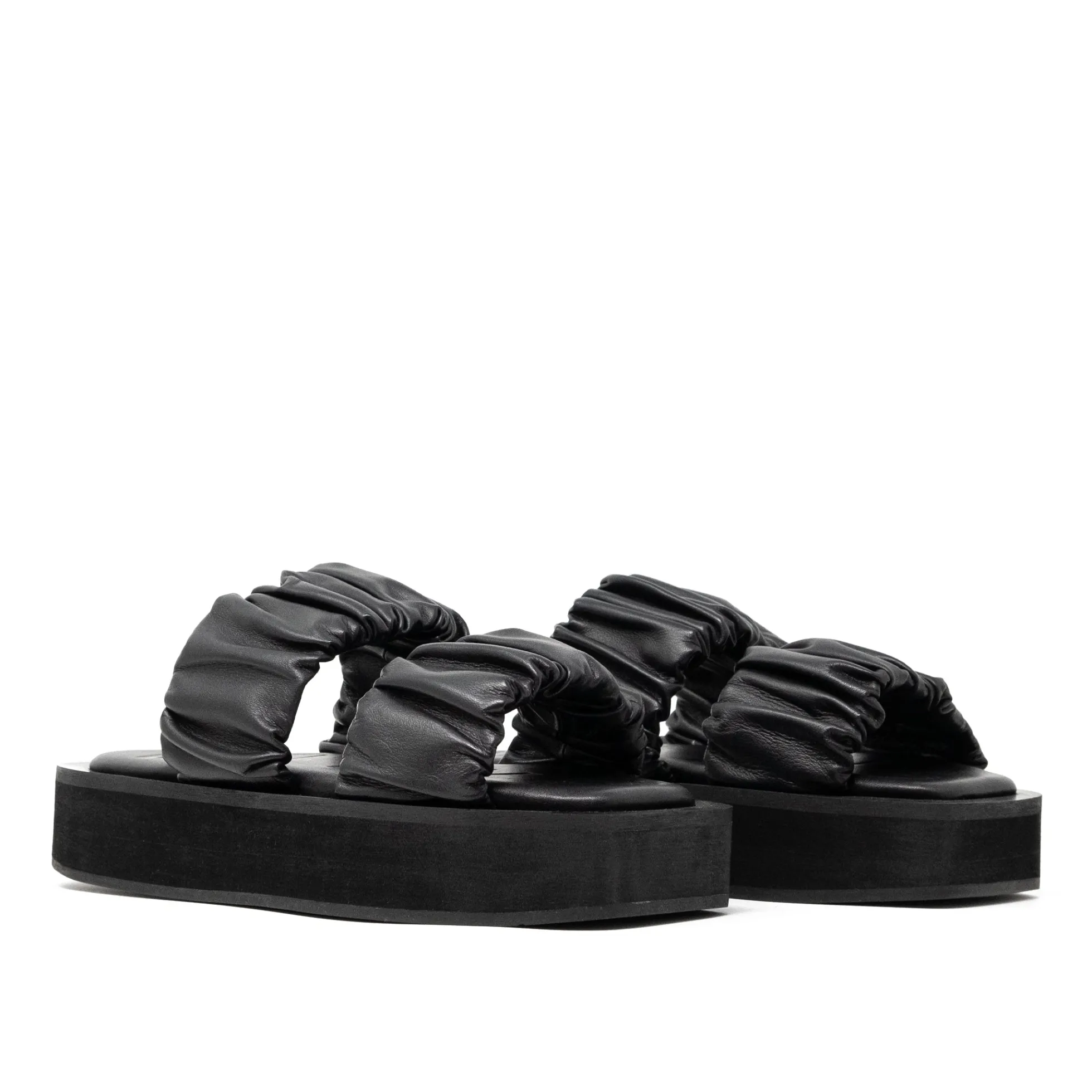 Walk London Oslo Ruched Sandal Flash Sale