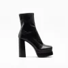 Walk London Phoebe Platform Sock Boot Black Sale