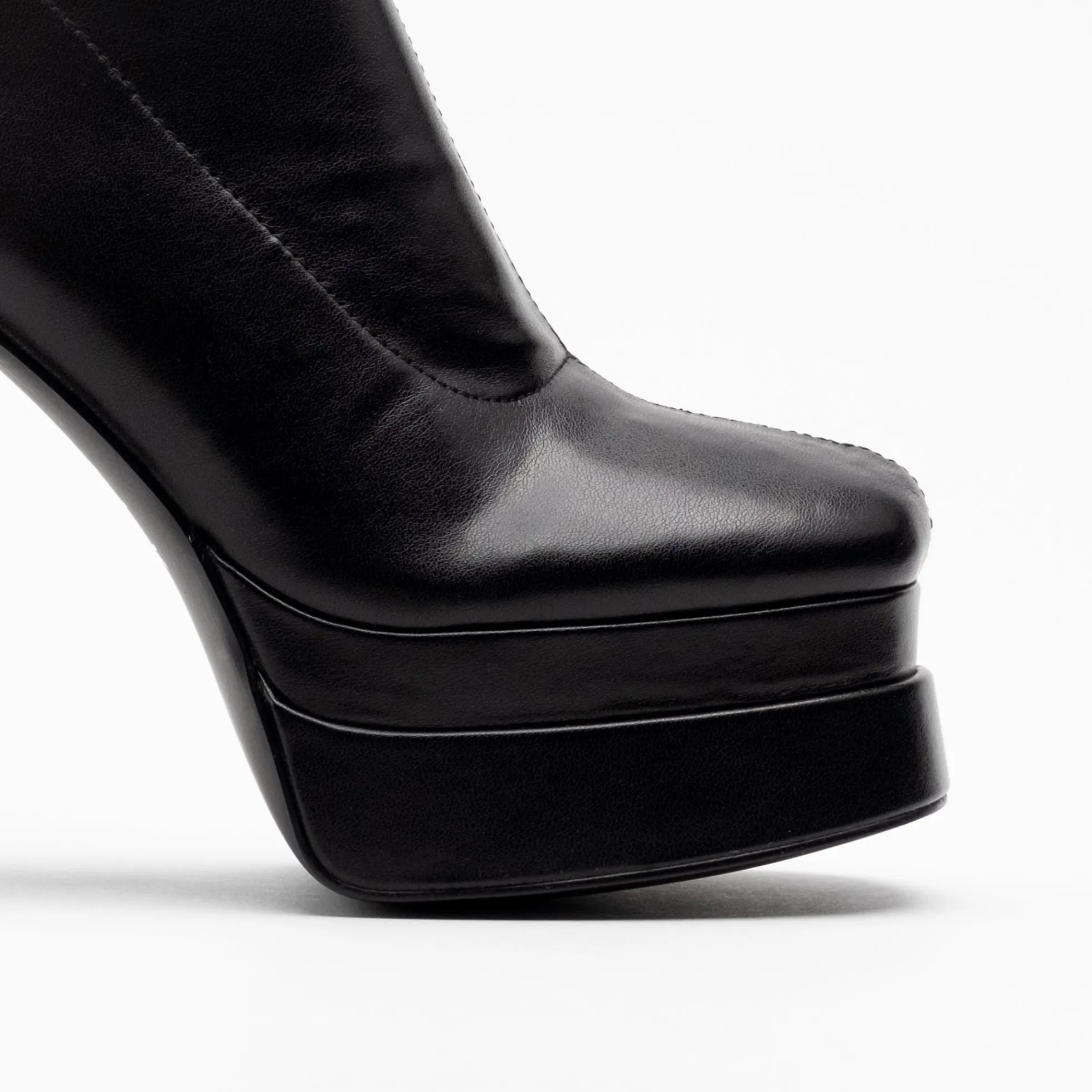 Walk London Phoebe Platform Sock Boot Black Sale
