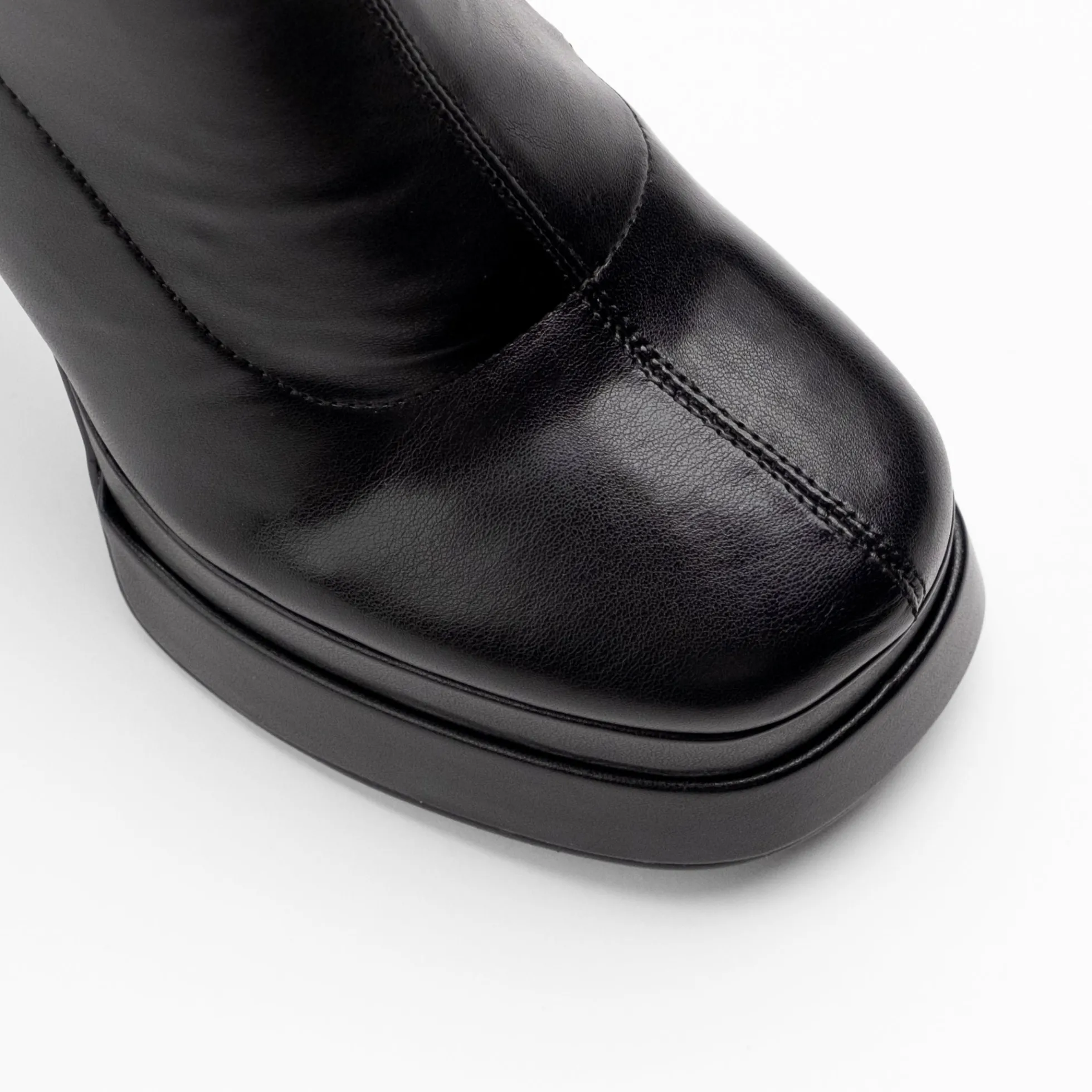 Walk London Phoebe Platform Sock Boot Black Sale