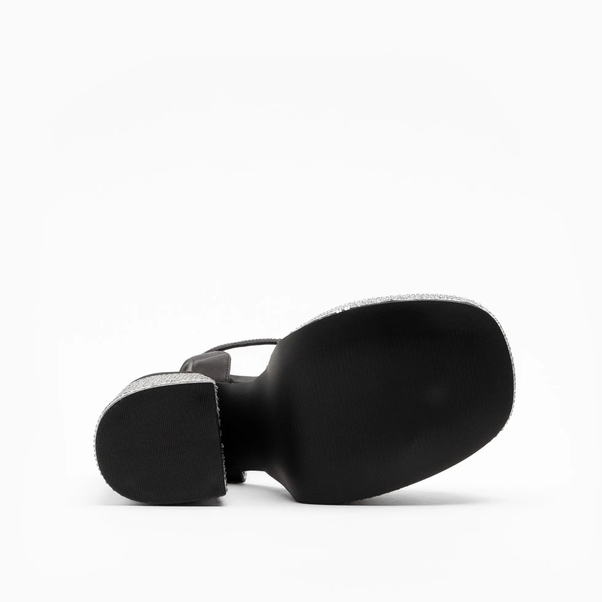 Walk London Phoenix Heeled Platform Sandal Black Store