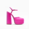 Walk London Phoenix Platform Heel Pink Best Sale
