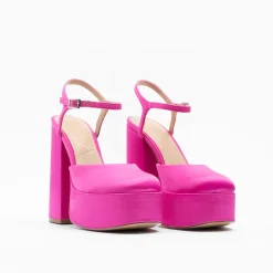 Walk London Phoenix Platform Heel Pink Best Sale