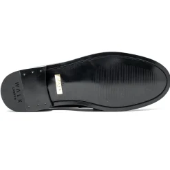 Walk London Riva Chain Loafer Black Outlet