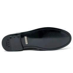 Walk London Riva Embossed Penny Loafer Black Shop