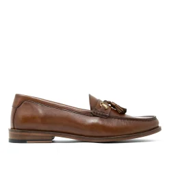 Walk London Riva Tassel Loafer Tan Leather Best Sale