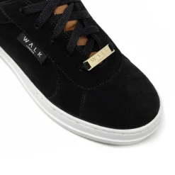 Walk London Sahara Sneaker Black / Zebra Shop