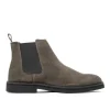 Walk London Slick Chelsea Boot Grey Suede Best Sale