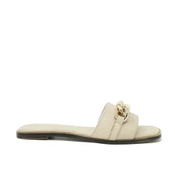 Walk London St Tropez Chain Sandal Latte Cheap