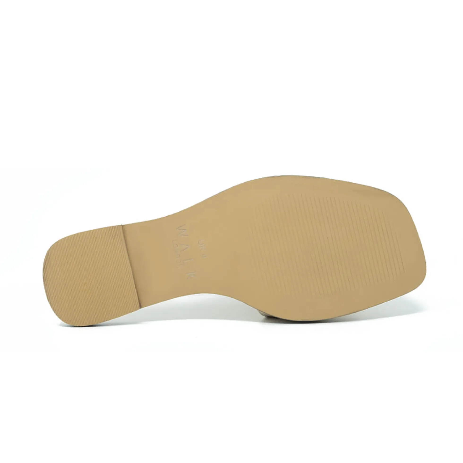 Walk London St Tropez Chain Sandal Latte Cheap