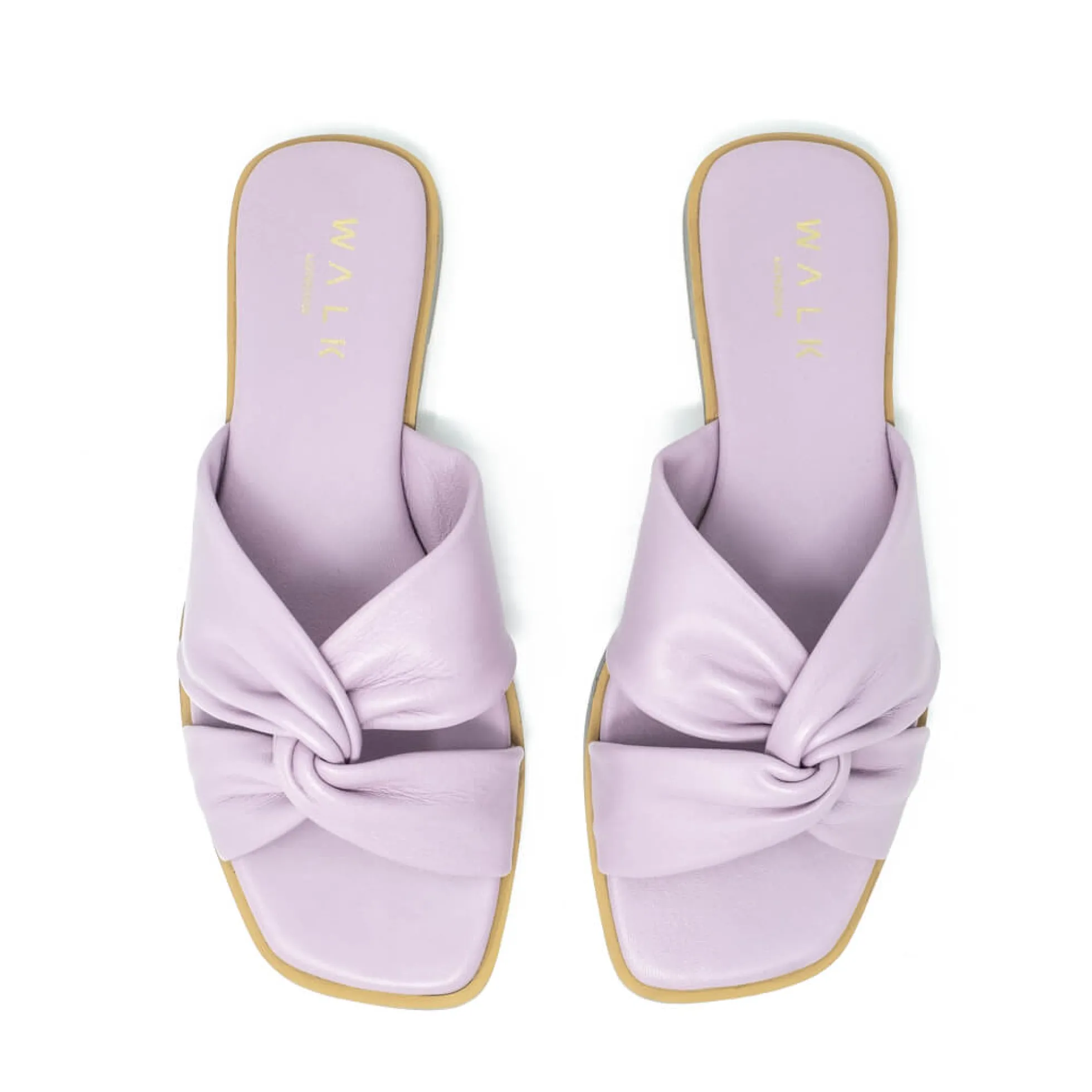 Walk London St Tropez Knot Sandal Lilac Cheap