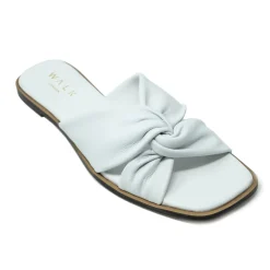 Walk London St Tropez Knot Sandal White Discount