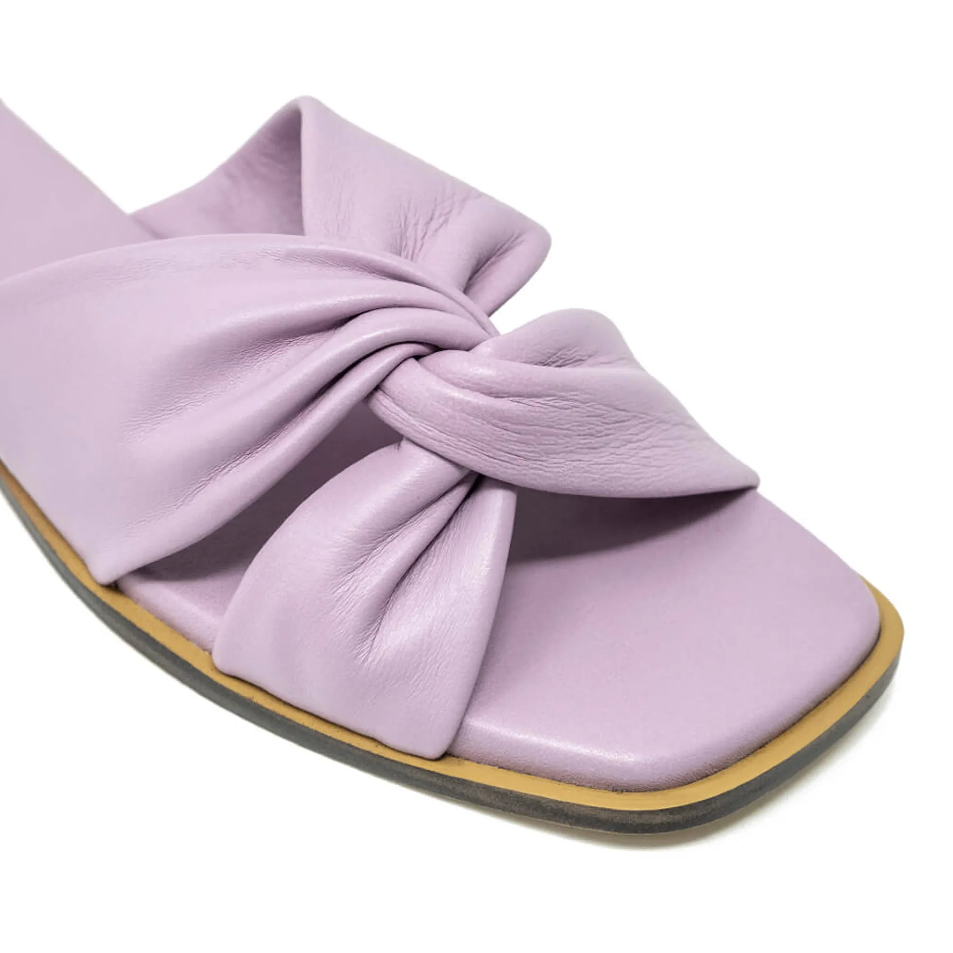 Walk London St Tropez Knot Sandal Lilac Cheap