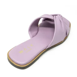 Walk London St Tropez Knot Sandal Lilac New