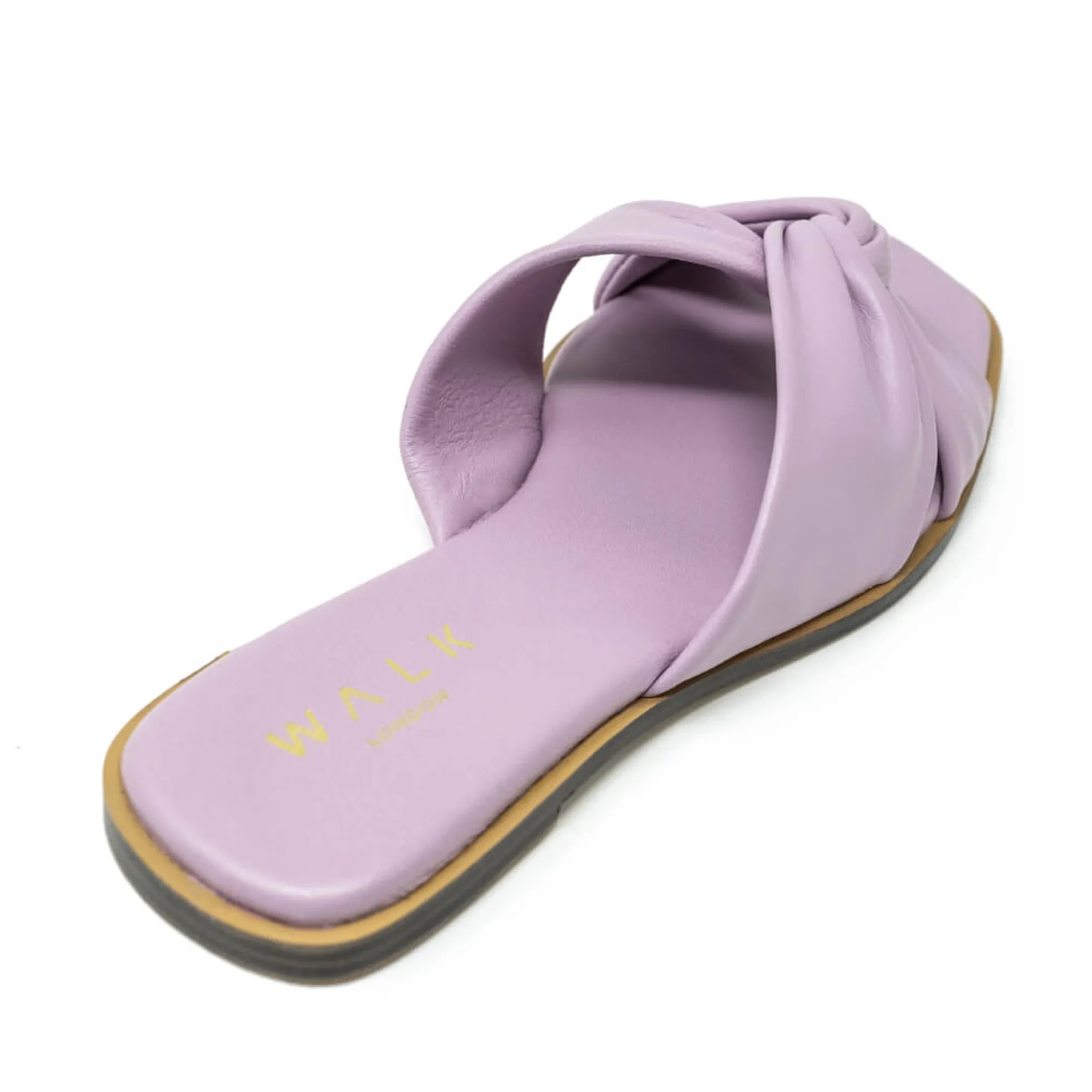 Walk London St Tropez Knot Sandal Lilac Cheap