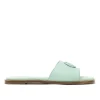 Walk London St Tropez Mono Trim Sandal Mint Fashion