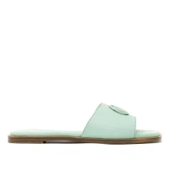 Walk London St Tropez Mono Trim Sandal Mint Fashion