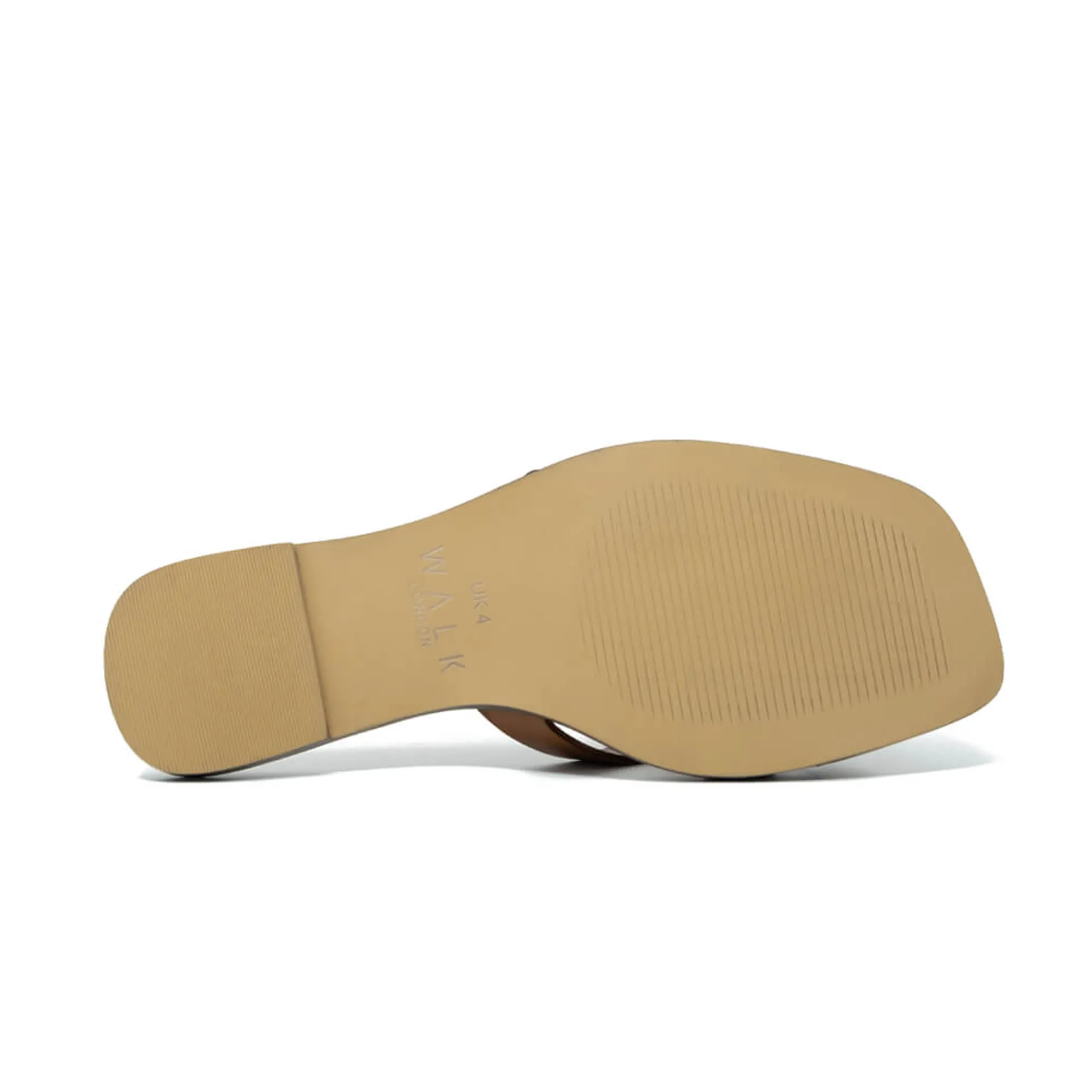 Walk London St Tropez Round Trim Sandal Tan Shop