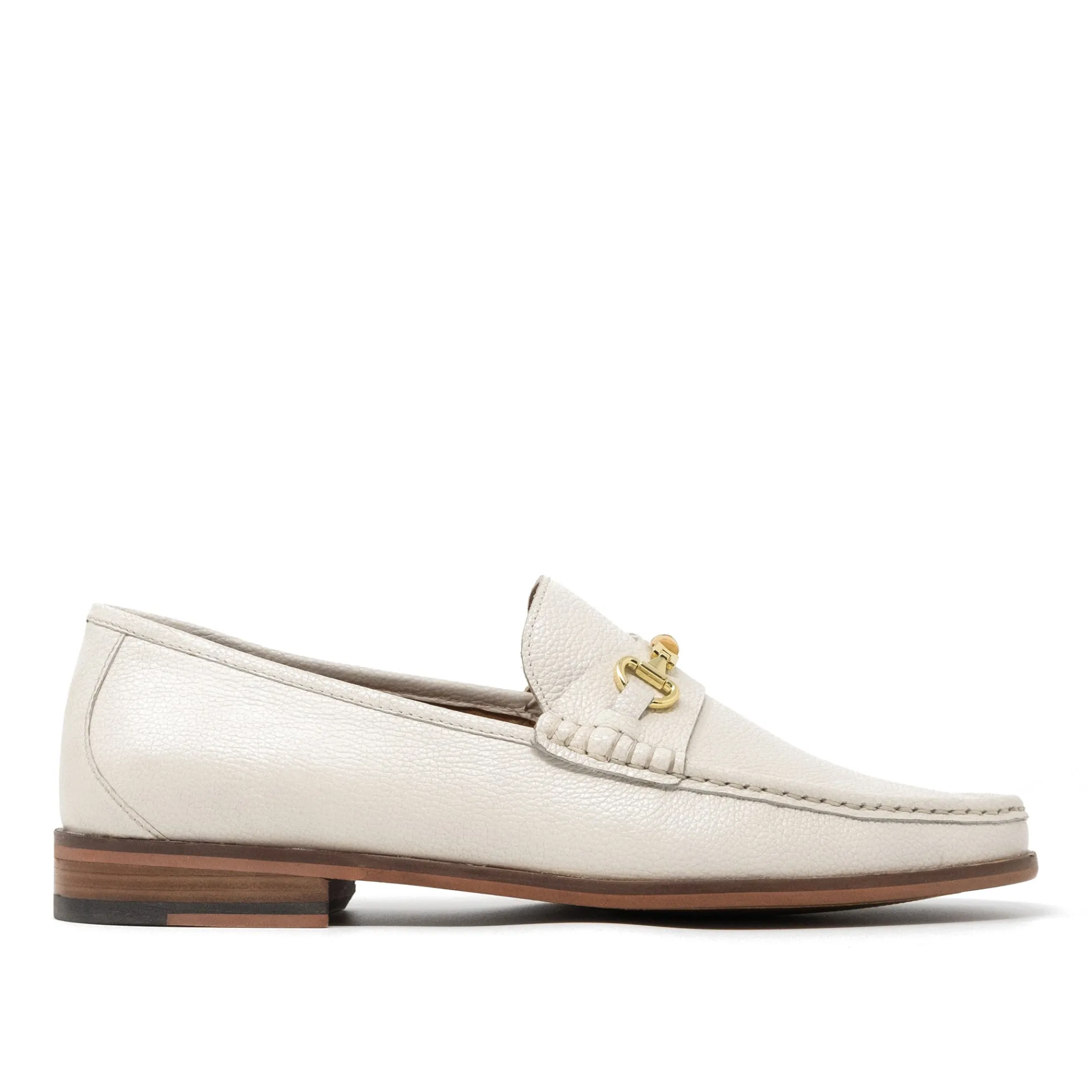 Walk London Tino Bone Loafer Off White Fashion