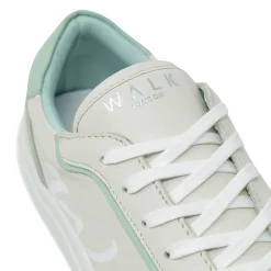 Walk London Valley Sneaker Off White & Mint Best Sale