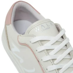 Walk London Valley Sneaker Off White & Nude Hot