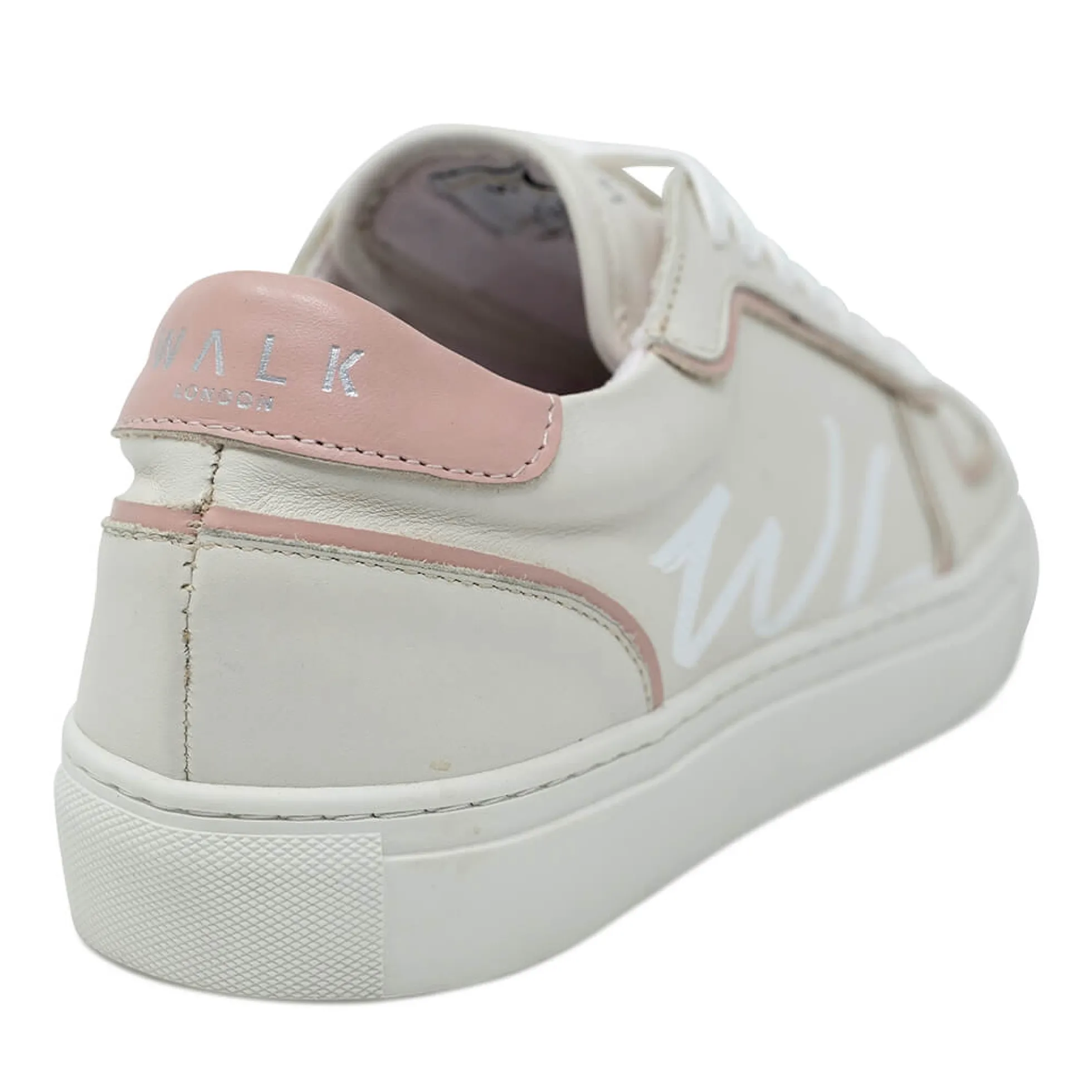 Walk London Valley Sneaker Off White & Nude Hot