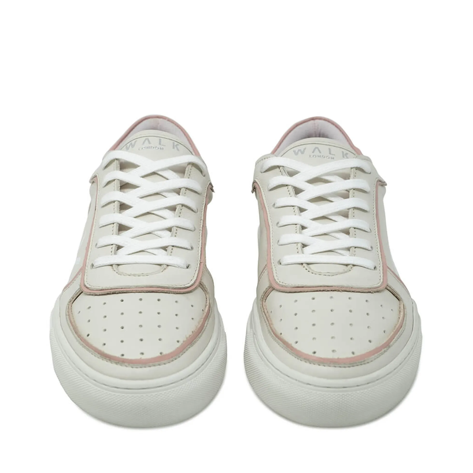 Walk London Valley Sneaker Off White & Nude Hot