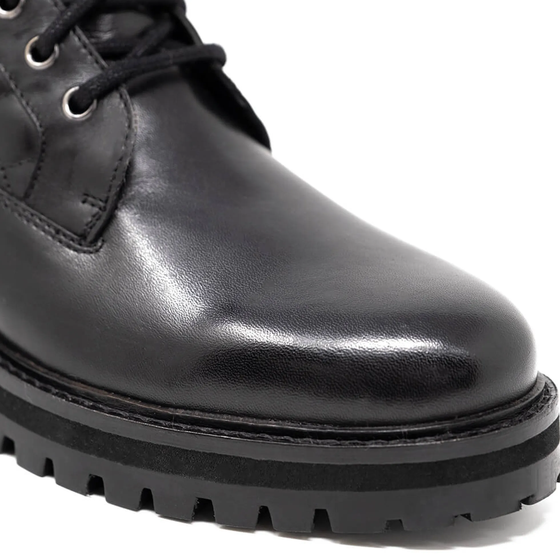Walk London Vera Quilted Combat Boot Black Shop