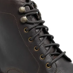 Walk London Wolf Toe Cap Boot Brown Leather Store