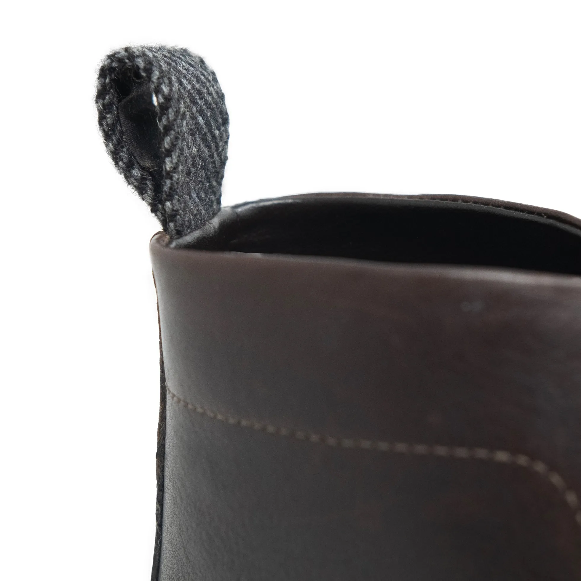 Walk London Wolf Toe Cap Boot Brown Leather Store
