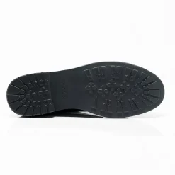 Walk London Wolf Toe Cap Boot Black Leather Best Sale