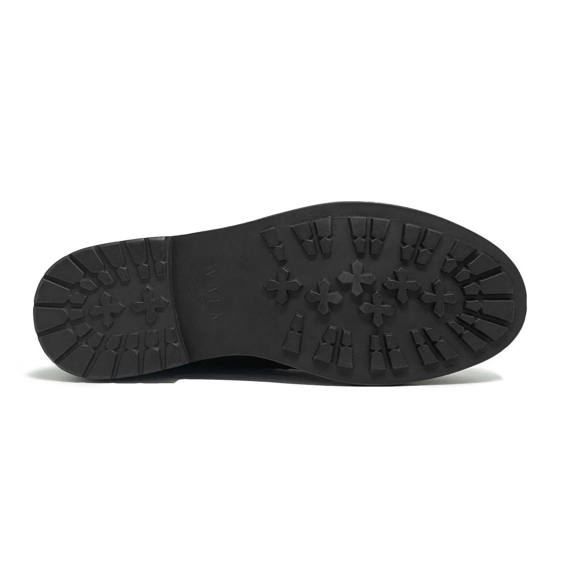 Walk London Wolf Toe Cap Boot Brown Leather Store